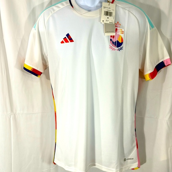 Adidas BELGIUM 22 AWAY JERSEY Size Medium - Picture 1 of 13